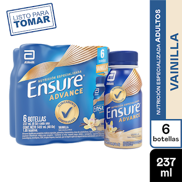 Ensure Advance Vainilla 237 ml x 6 und undefined