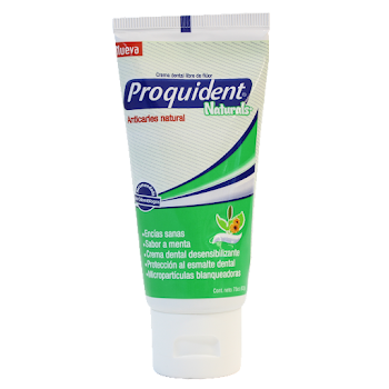 Crema Dental Proquident Natural x 75 ml  