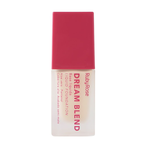 Base Líquida Ruby Rose En Vidrio Tono 01 x 30 ml