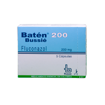 Baten Fluconazol 200 mg Bussie Caja x 5 Cápsulas  