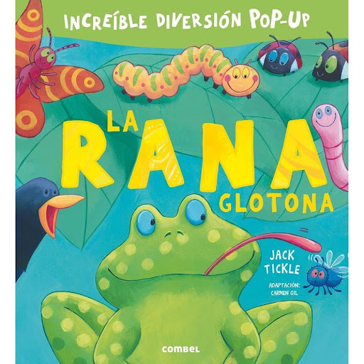 La Rana Glotona. Pop Up Combel Editorial Libro x 1.0 RANA GLOTONA, LA pop up Combel  Un título de la colección "Cu-cº sorpresa". Entre los pop-ups de La rana glotona descubriremos a los animales que viven en el jardín.   Ficha técnica de CU-CÚ SORPRESA 