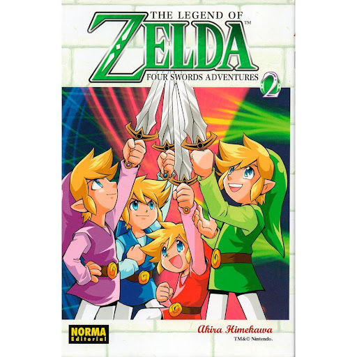 The Legend Of Zelda No. 9: Four Swords Adventures 2 Editorial Norma Libro x 1.0 THE LEGEND OF ZELDA 09: FOUR SWORDS ADVENTURES vol. 2   Autores:Akira Himekawa  Colecciones:CÓMIC MANGA  Editoriales:NORMA Editorial  Series:THE LEGEND OF ZELDA   ¡¡SEGUNDO VOLUMEN DE ESTA EMOCIONANTE
