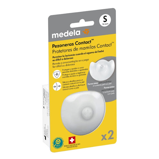 Pezonera De Contacto Medela Talla S Caja x 2 und