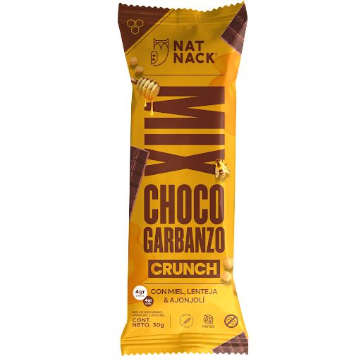 Pasabocas Nat Nack Choco Garbanzo Paquete x 30 gr