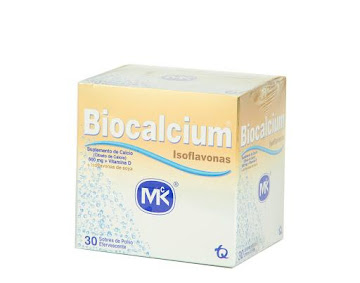 //Biocalcium Isoflavonas 600Mg Caja X30Sob. Mk Calcio Vit D Iso Soya      