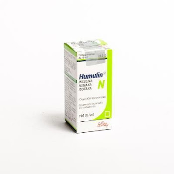 Humulin N Insulina Humana 100ui Lilly Frasco x 10 ml  