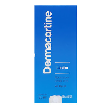 Dermacortine Mometasona 0.1% Loción Megalabs Frasco x 30 ml  
