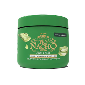 Tratamiento Capilar Reparador Tío Nacho Anti-Daño Aloe Vera x 300 ml  