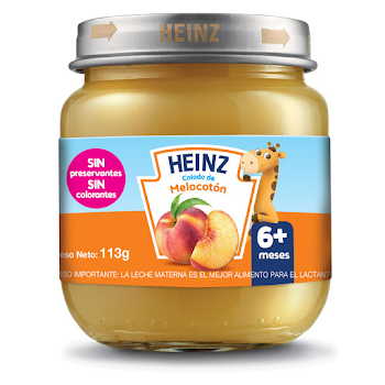 Compota Heinz Colado Melocotón x 113 gr  