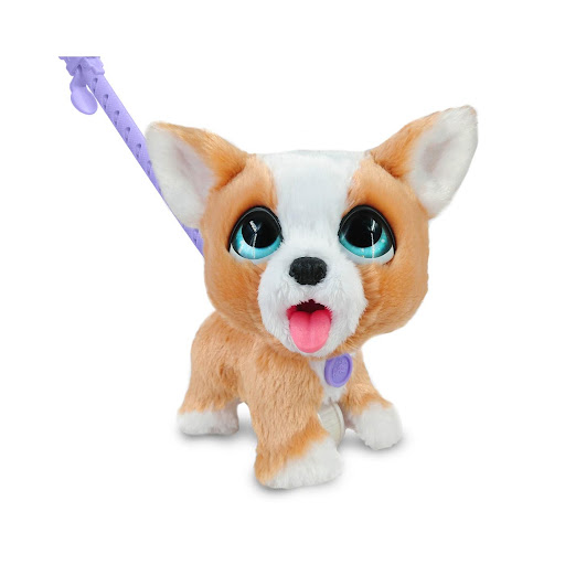 Peluche FurReal Cachorro Corgi FurReal Caja x  ĦConoce al encantador Peluche FurReal Cachorro Corgi! Perfecto para los niños que aman los animales, este adorable cachorro Corgi cuenta con un exterior suave de fibras de poliéster. El Cachorro Corgi