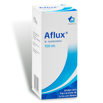 Aflux N Acetilcisteina 200 mg Tecnoquímicas Jarabe Frasco x 150 ml  