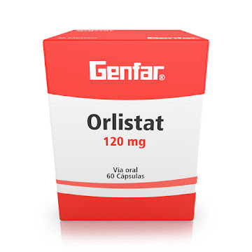 Orlistat 120 mg Genfar Caja x 60 Cápsulas  