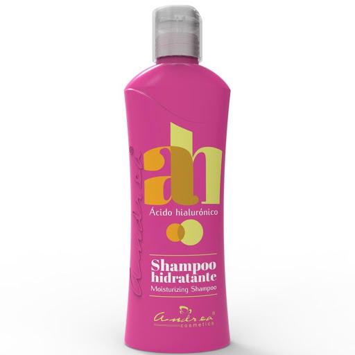 Shampoo Acido Hialuronico ANDREA COSMETICS 300ml x 1 El shampoo con ácido hialurónico Andrea Cosmetics limpia profundamente y retira de forma suave las impurezas del cuero cabelludo y la fibra capilar, dejándolo fácil de peinar. Es apto para cualquier t