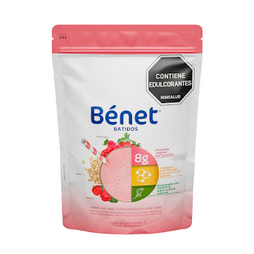 Batido Nutricional Benet Frutos Rojos x 200 gr  