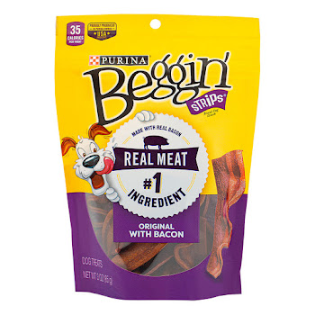 Alimento Para Perros Beggin Strips Bacon x 85 gr  
