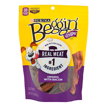 Alimento Para Perros Beggin Strips Bacon x 85 gr  