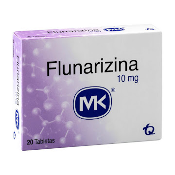 Flunarizina MK 10 mg Caja x 20 Tableta  