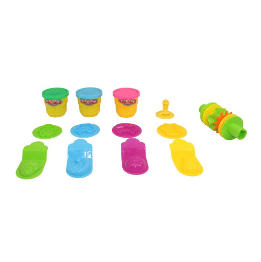 Plastilina Figuras De Frutas Y Animales Bolsa Plasticos Asociados  x 1 Este juego de plastilina con figuras de frutas y animales está diseñado para que los niños disfruten creando divertidos diseños mientras exploran su imaginación. Con la combinación de figuras y masas 