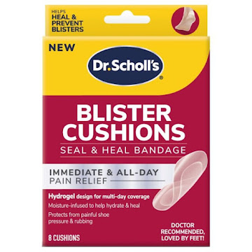 Almohadillas Acolchadas con Hidrogel Para ampollas Dr Scholl´s Caja x 8 und  