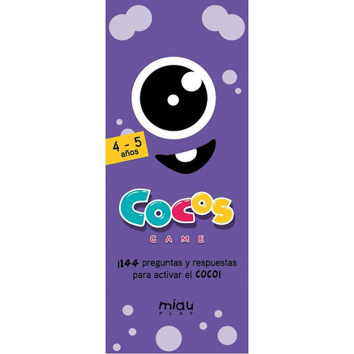 Cocos Game 4-5 Años Ediciones Jaguar Libro x 1.0 COCOS GAME 4-5 AÑOS  ¿Serás capaz de responder correctamente a todas las preguntas? Descúbrelo con este nuevo juego de Cocos Game, diseñado por un equipo multidisciplinar compuesto por una maestra, un