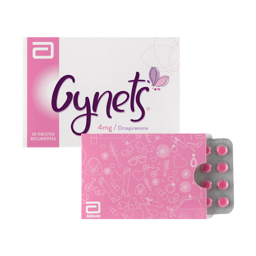 Gynets Drospirenona 4 mg Abbott Caja x 28 Tabletas