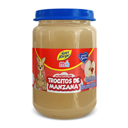 Compota San Jorge Trocitos Manzana x 145 gr