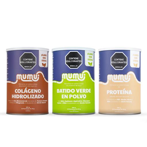 Combo On Fire (Caramelo) + Regalo Mumu Tarro x 500 gr Batido Verde en Polvo + Colágeno Hidrolizado Sabor Caramelo + Proteína Asilada de Suero de Leche + Regalo

¿Quieres un kit completo para tener energía y apoyar tu nutrición diaria?

El Combo On Fire i