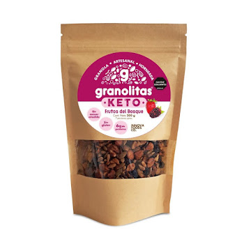 Granola Keto Granolitas   Frutos Del Bosque Paquete x 200 gr  