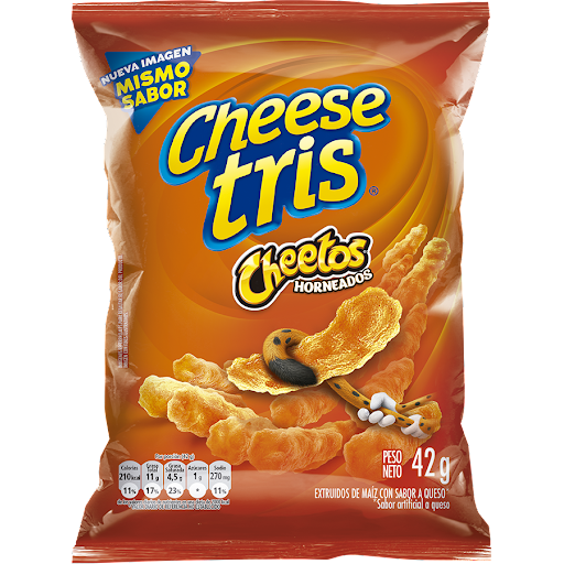 Pasabocas Cheese Tris 