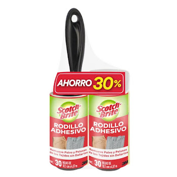 Oferta Rodillo Scotch Brite Quita Pelusa x 2 und  