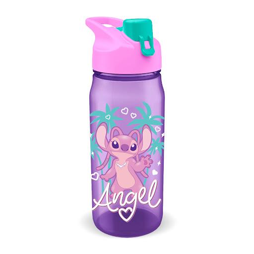 Botella Zinc  Angel WANTU CAJA x 1 Botella Stitch Angel, 23 onzas, con stickers para pegar