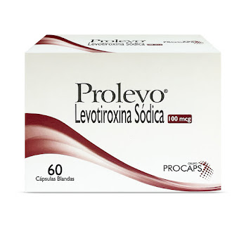 Prolevo Levotiroxina 100 mcg Caja x 60 Cápsulas  