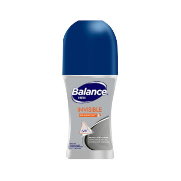 Desodorante Balance Roll On Invisible Hombre x 50 ml  