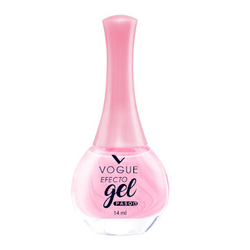 Esmalte Vogue Efecto Gel Deslumbrante Fuerza Duración Y Brillo x 14 ml  