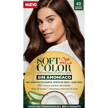 Tinte Wella Soft Color Castaño Medio 40 x 124 ml  