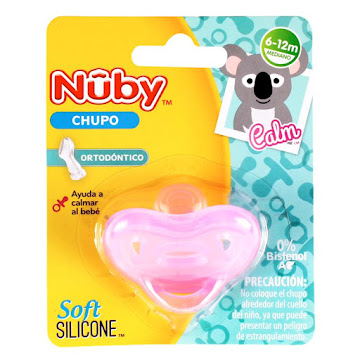 Chupo Nuby Corazón Seis Doce x 1 und  