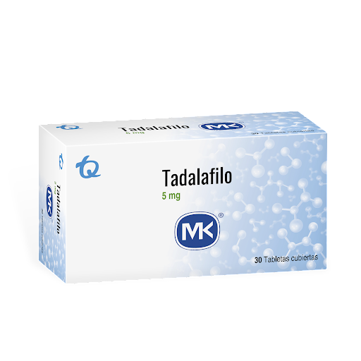 Tadafilo MK 5 mg Caja x 30 Tabletas