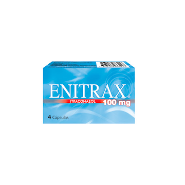 Enitrax Itraconazol 100 mg Procaps x 4 Cápsulas  