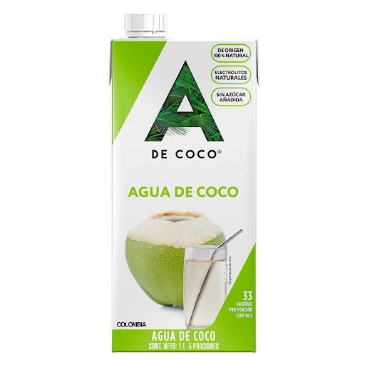 Agua de Coco A de Coco x 1 lt