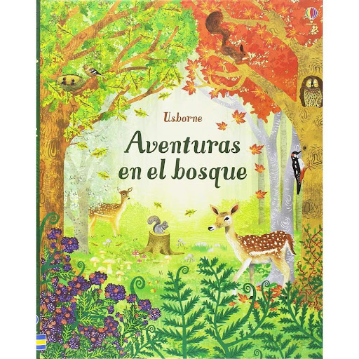 Aventuras En El Bosque (T.D) Usborne Libro x 1.0 AVENTURAS EN EL BOSQUE (T.D)  Animemos a los niños a descubrir el explorador que llevan dentro con este magnífico libro en el que descubrirán plantas, criaturas y leyendas del bosque. Contiene activid