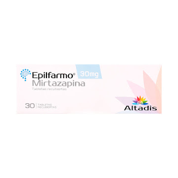 Epilfarmo Mirtazapita 30 mg Altadis Caja x 30 Tabletas  
