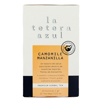 Te Camomile Manzanilla La Tetera Azul x 20 und  