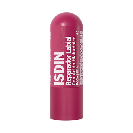 Labial Reparador Isdin Labios Con Ácido Hialurónico Rosa Stick x 4 gr