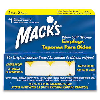Tapones para Oídos Macks Silicona Caja x 2 und  