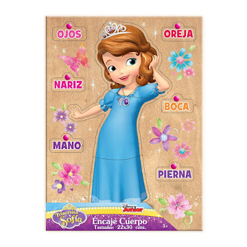 Solo Online Rompecabezas Princesita   Sofia Cuerpo Princesa Sofia 7 Botones 
