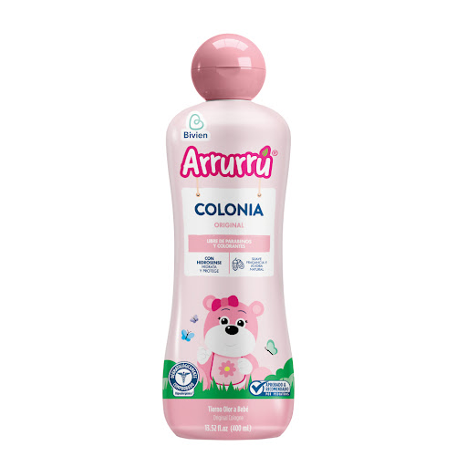 Colonia Arrurrú Naturals Fragancia Original Rosada x 400 ml