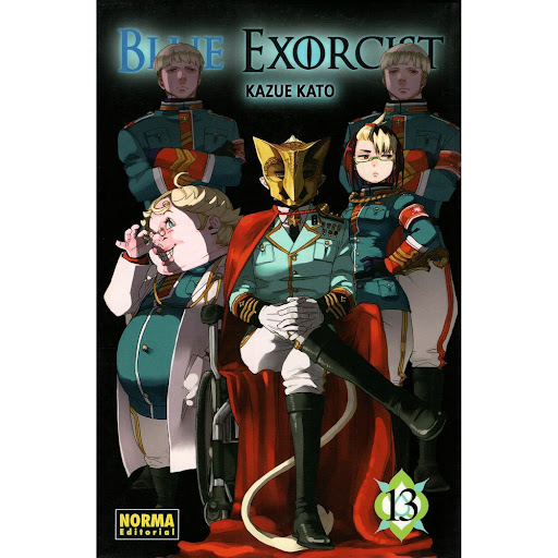 Blue Exorcist No. 13 Editorial Norma Libro x 1.0 BLUE EXORCIST 13   Autores:Kazue Kato  Colecciones:CÓMIC MANGA  Editoriales:NORMA Editorial  Series:BLUE EXORCIST   RIN Y LOS DEMÁS ESTÁN DISPUESTOS A ENFRENTARSE AL PROPIO LUCIFER PARA RESCATAR A IZU