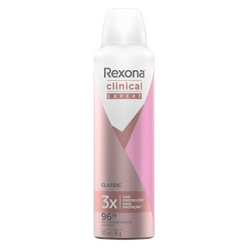 Desodorante Rexona Clinical Antitranspirante Classic Aerosol x 150 ml  