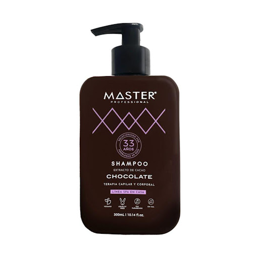 Shampoo Chocolate x 300 ml MASTER PROFESSIONAL Frasco x 1 und undefined