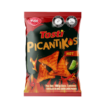Pasabocas Tosti   Picantikos Hot x 160 gr 